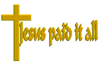 JESUS paid it all
